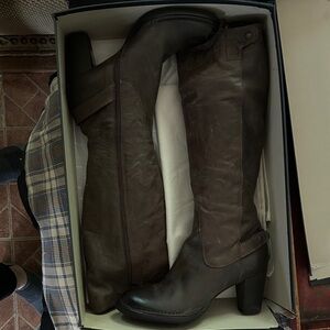Alberto Fermani tall leather Boots